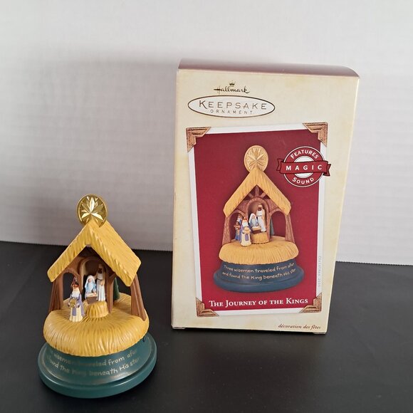 Hallmark Keepsakes The Journey Of The King's Ornament With Magic Sound - Picture 1 of 8